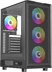 Power Boost PB-A601B Fanlı 600 W ATX Oyuncu Kasası