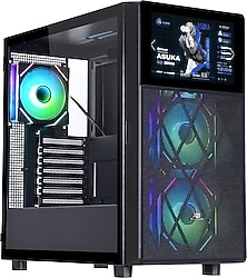 Power Boost PB-P4367BB ARGB Fanlı Siyah ATX Oyuncu Kasası