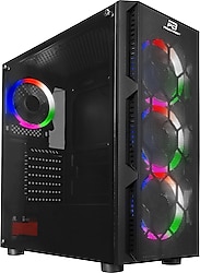 Power Boost VK-D501M Rainbow Fanlı 650 W ATX Oyuncu Kasası