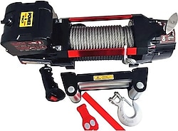 Power Winch 13500 LB Çelik Halatlı Elektrikli Vinç