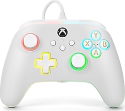 PowerA Advantage Beyaz Kablolu Xbox Series Oyun Kolu