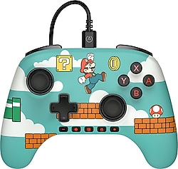 PowerA Advantage Mario Time Kablolu Nintendo Switch 2 Oyun Kolu