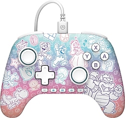 PowerA Advantage Mushroom Kingdom Kablolu Nintendo Switch 2 Oyun Kolu