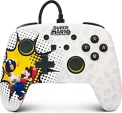 PowerA Enhanced Bob-Omb Blast Kablolu Nintendo Switch Oyun Kolu