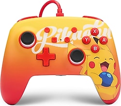 PowerA Enhanced Oran Berry Pikachu Kablolu Nintendo Switch Oyun Kolu