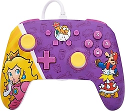 PowerA Enhanced Princess Peach Battle Kablolu Nintendo Switch Oyun Kolu