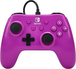 PowerA NSGP0143-01 Mor Kablolu Nintendo Switch Oyun Kolu