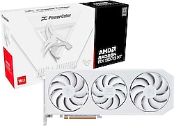 PowerColor Radeon RX 9070XT 白Hellhound PowerColor RX 9070 XT Hellhound Spectral White 16G-L/OC/WHITE 256