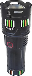PowerDex PD-12800 4500 Lümen LED Şarjlı El Feneri