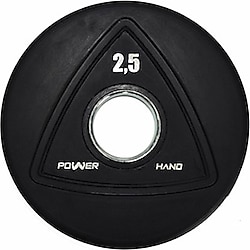 Powerhand 2.5 kg Profesyonel Kauçuk Kaplı Olimpik Plaka