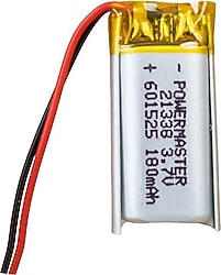Powermaster 601525 3.7V 180 mAh Lityum Polimer Pil