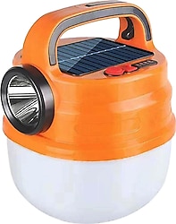 Powermaster HB-V70 Çift Işıklı Şarjlı Kamp Lambası