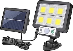 Powermaster JX-F72 Solar Panelli Sensörlü Üç Modlu Projektör