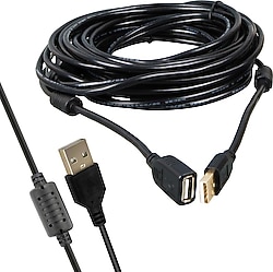 Powermaster PM-19955 10 m USB 2.0 USB Uzatma Kablosu