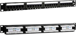 Powermaster PM-4494 CAT6 24 Port Patch Panel