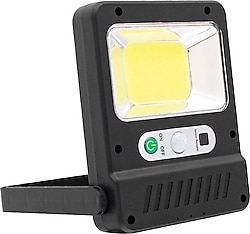 Powermaster YX-607 Solar Panel Cob Ledli Projektör