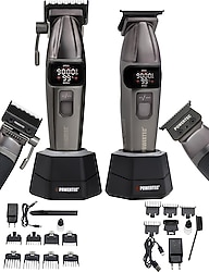 Powertec TR-4646 + TR-2626 2'li Saç Kesme Makinesi