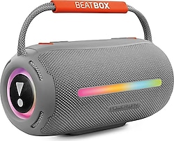 Powerway Beatbox Gri Bluetooth Hoparlör
