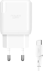 Powerway QCT30 18 W Type-C Kablolu Hızlı Şarj Aleti