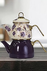 PR Home Fiorella Mini Model Emaye Çaydanlık