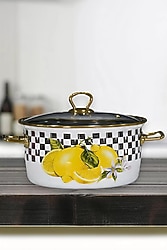 PR Home Lemon 22 cm Emaye Kızartma Tenceresi