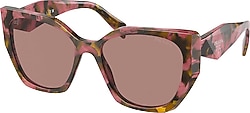 Prada PR 19ZS 18N10D Tortoise Begonia-Light Brown Kadın Güneş Gözlüğü