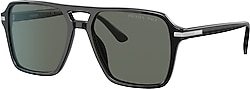 Prada PR 20YS 1AB03R Black-Green Polarize Erkek Güneş Gözlüğü