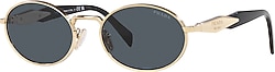 Prada PR 65ZS ZVN09T Pale Gold-Dark Grey Kadın Güneş Gözlüğü