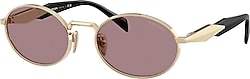 Prada PR 65ZS ZVN20I Pale Gold-Light Purple Kadın Güneş Gözlüğü