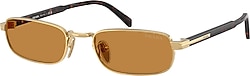 Prada PR B54S 5AK50P Gold-Dark Honey Erkek Güneş Gözlüğü