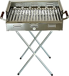 Pratikoutdoor 40x25 cm Katlanır Kömürlü Mangal