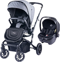 Prego 2064 Maybach Travel Sistem Bebek Arabası Gri