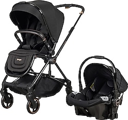 Prego 2099 Mios Premium Siyah Travel Sistem Bebek Arabası