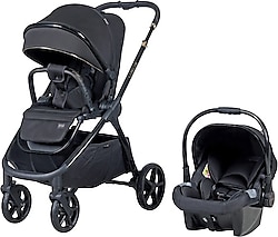 Prego 2238 Urus Siyah Travel Sistem Bebek Arabası