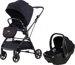 Prego 2410 Arteon Siyah Travel Sistem Bebek Arabası