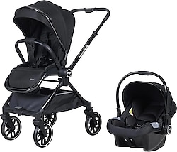 Prego Concorde Siyah Travel Sistem Bebek Arabası