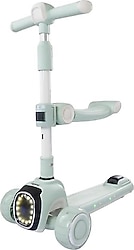 Prego Flow Işıklı 3 Tekerlekli Oturaklı Çocuk Scooter