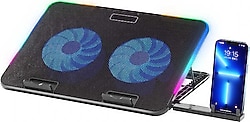 Preo CP-79 RGB 2 Fanlı Laptop Soğutucu
