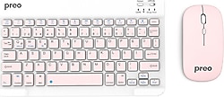 Preo K9 Mini TKL Kablosuz Klavye Mouse Seti