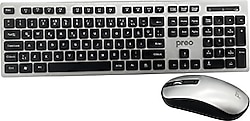 Preo KM06 Kablosuz Klavye Mouse Seti