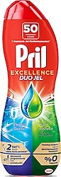 Pril Excellence Duo Jel 900 ml 50 Yıkama Yağ Çözücü