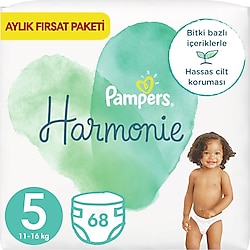 Prima Harmonie 5 Beden 68'li Bebek Bezi
