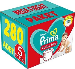 Prima 5 Numara Junior 280'li Külot Bez