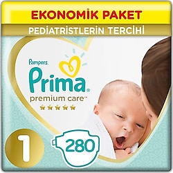 Prima Premium Care 1 Numara Yenidoğan 70'li 4 Adet Bebek Bezi