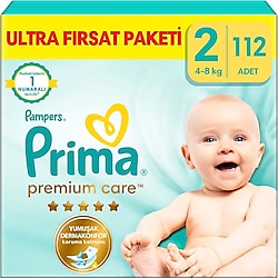 Prima Premium Care 2 Numara Mini 112'li Bebek Bezi