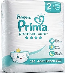 Prima Premium Care 2 Numara Mini 280'li Bebek Bezi