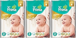 Prima Premium Care 3 Beden Midi 204 Adet Bebek Bezi
