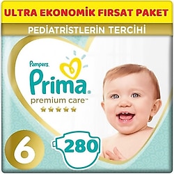 Prima Premium Care 6 Numara Extra Large 35'li 8 Adet Bebek Bezi