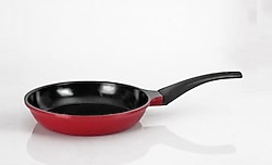 Primanova Anthony Kırmızı 28 cm Alüminyum Kızartma Tavası