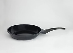 Primanova Anthony Siyah 28 cm Alüminyum Kızartma Tavası